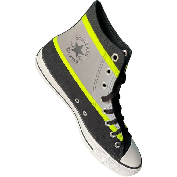 UNISEX SNEAKERS M6.5 W8.5 Converse SHOE Hi-Vis Chuck Taylor All Star Black Lemon main image 11
